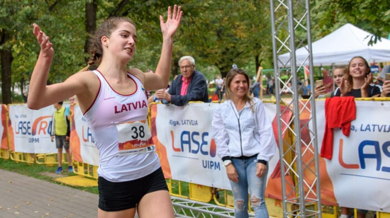 Anastasija Malašenoka. Foto: Latvijas Modernās pieccīņas federācija