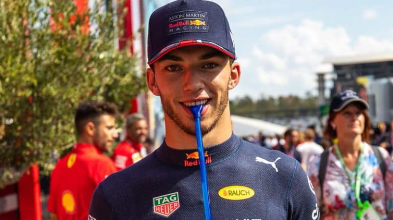 Pjērs Gaslī. Foto: Facebook.com/PierreGasly