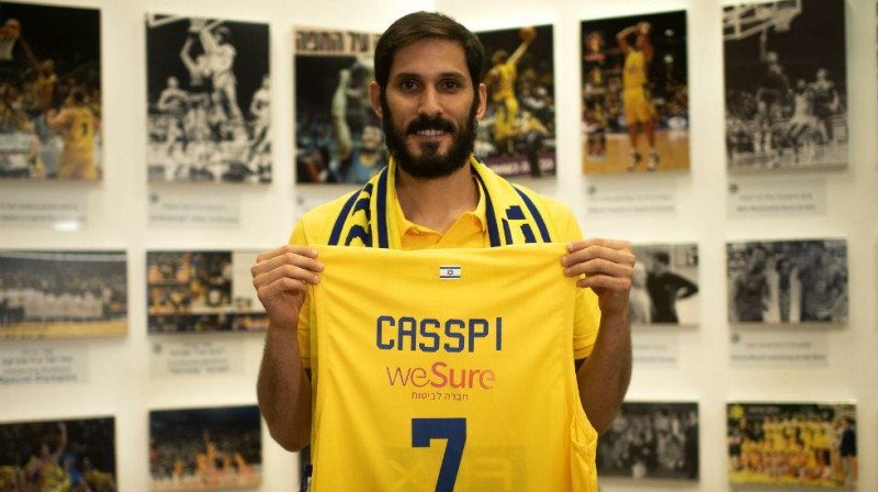 Omri Kaspi. Foto: maccabi.co.il