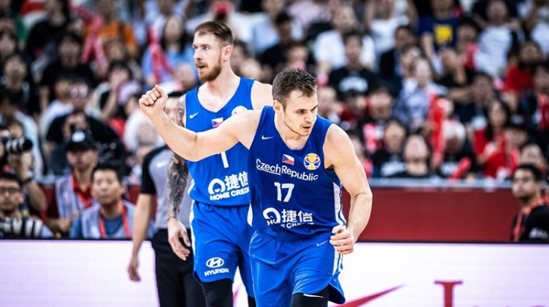 Jaromirs Bohačiks: četri tālmetieni Čehijas uzvarā pār Japānu. Foto: FIBA