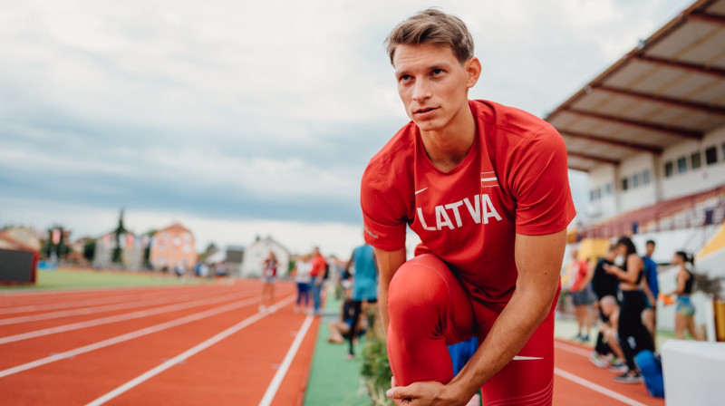 Kristaps Sietiņš. Foto: Latvijas Vieglatlētikas savienība