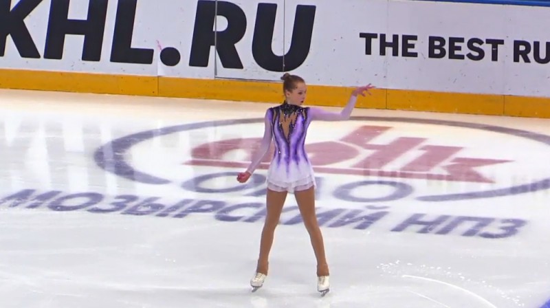 Anete Lāce. Foto: Figure Skating Belarus