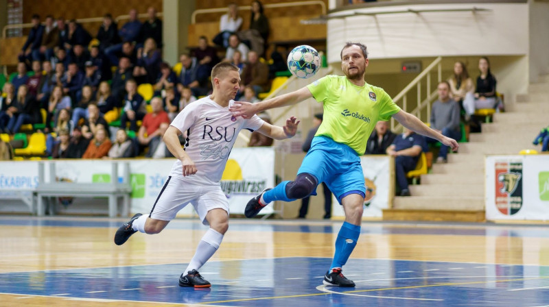 "RSU/BAO-Dobele" pret Jēkabpils "Lūši/Ošukalns". Foto: Sporta klubs Jēkabpils Lūši