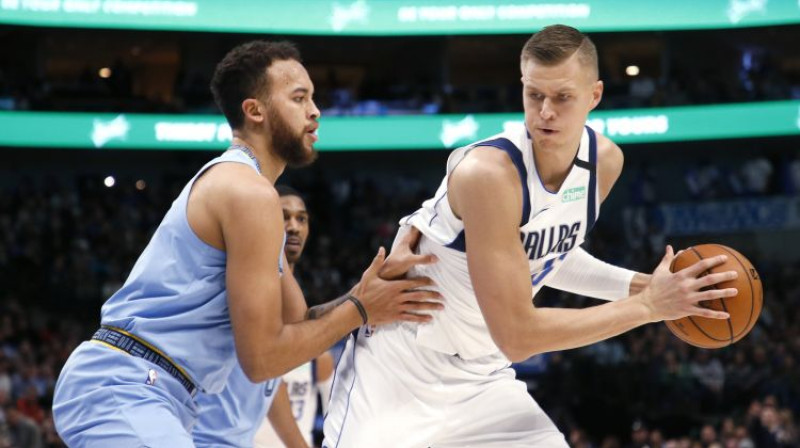 Kristaps Porziņģis. Foto: AP/Scanpix