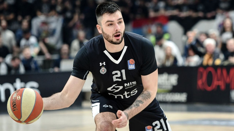 Nikola Jankovičs. Foto: kkpartizan.rs