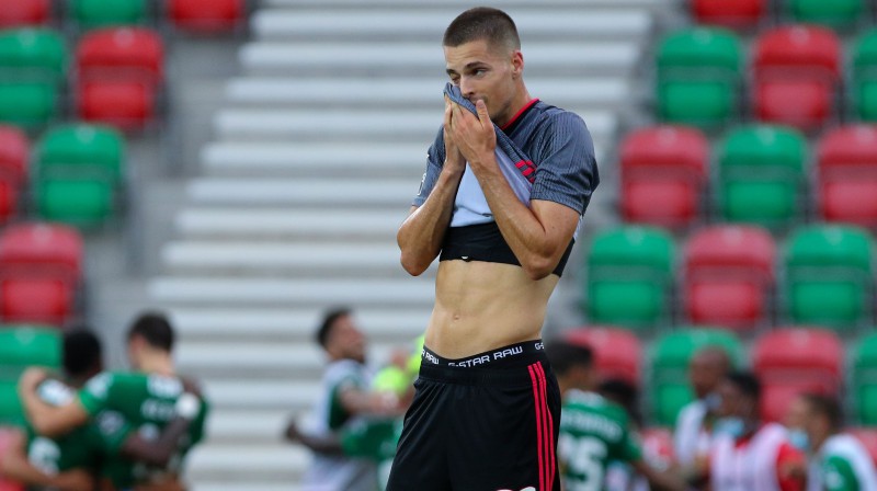 Lisabonas "Benfica" vācu pussargs Juliāns Vaigls. Foto: AFP/Scanpix