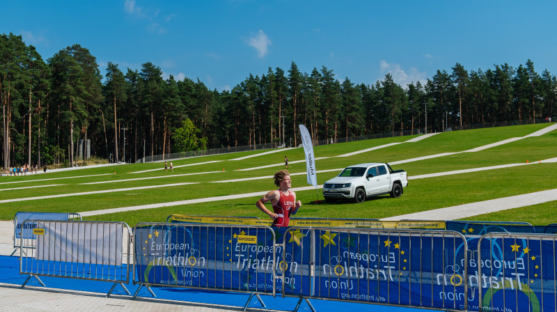 Finišē Artūrs Liepa. Foto: Valdis Kauliņš.