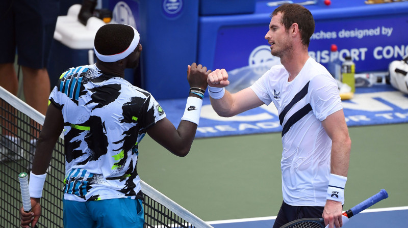 Frensiss Tiafo un Endijs Marejs. Foto: USA Today Sports/Scanpix