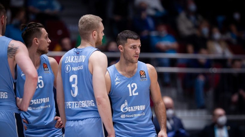 Sanktpēterburgas "Zenit". Foto: basket.fc-zenit.ru