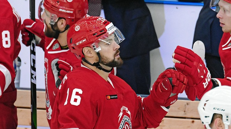 Kaspars Daugaviņš. Foto: HC Vityaz