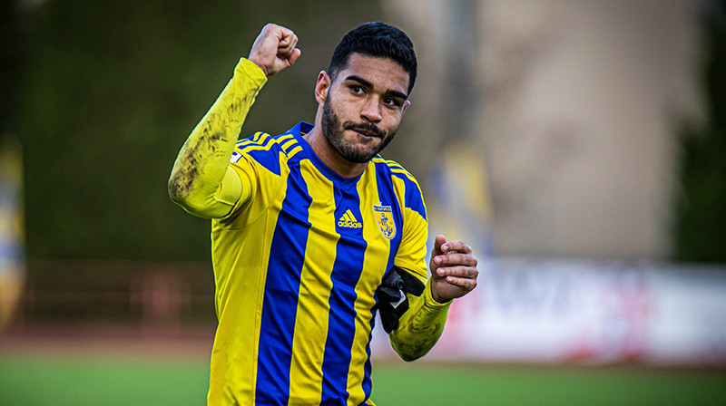 Lukass Villela. Foto: FK Ventspils