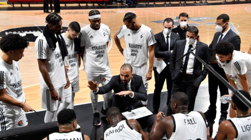 ASVEL šodienas mačā. Foto: AFP/Scanpix