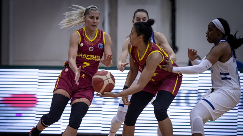 Elīna Babkina un "Nadežda": 1-1 Premjerlīgas ceturtdaļfinālā. Foto: FIBA