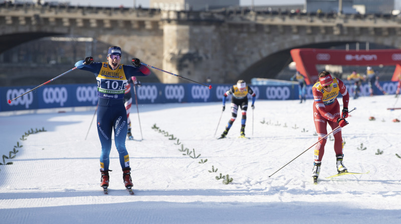 Nadīne Fēndriha uzvar otro reizi divās dienās. Foto: AP/Scanpix