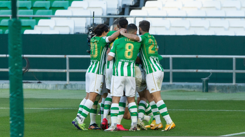 "Real Betis" futbolisti. Foto: ZUMAPRESS.com/Scanpix.ee