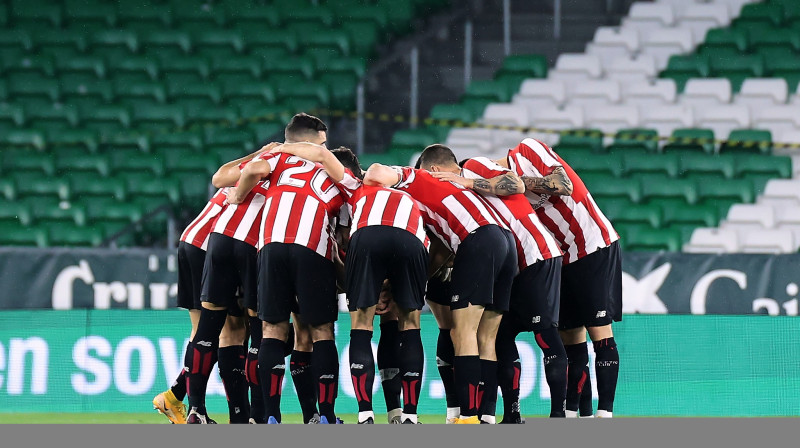 Bilbao "Athletic" futbolisti. Foto: ZUMAPRESS.com/Scanpix.ee