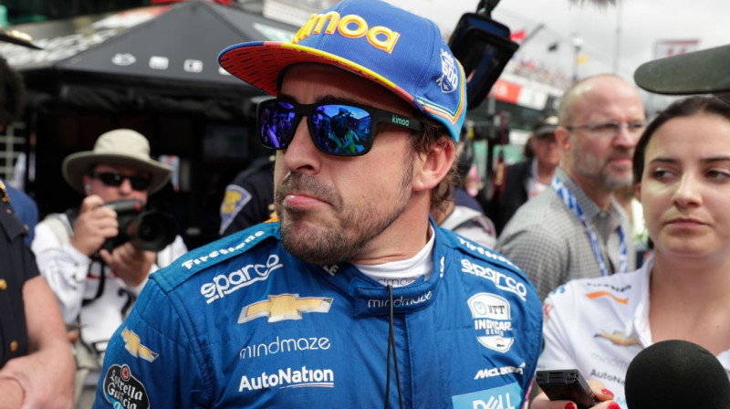 Fernando Alonso. Foto: indycar.com