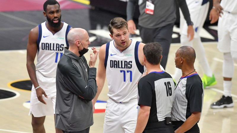 Luka Dončičs. Foto: AFP/Scanpix