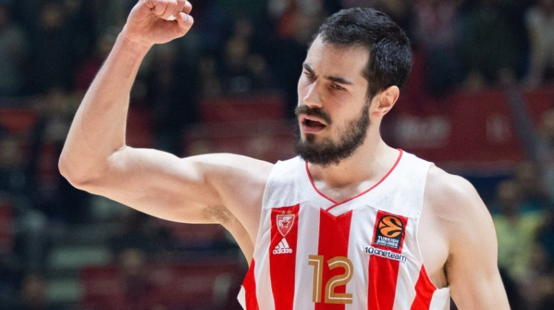 Nikola Kaliničs. Foto: KK Crvena Zvezda