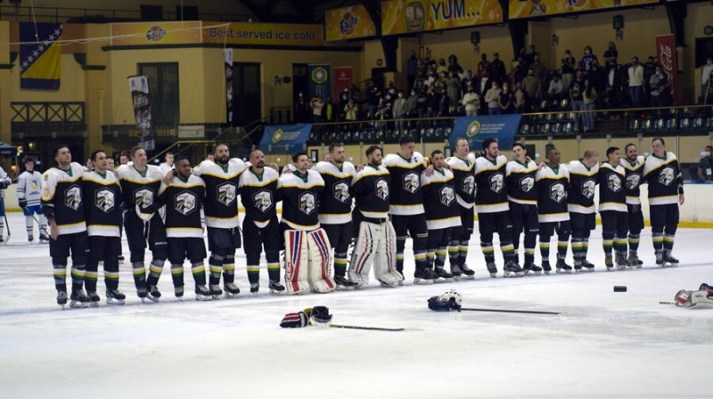 Dienvidāfrikas izlase. Foto: IIHF