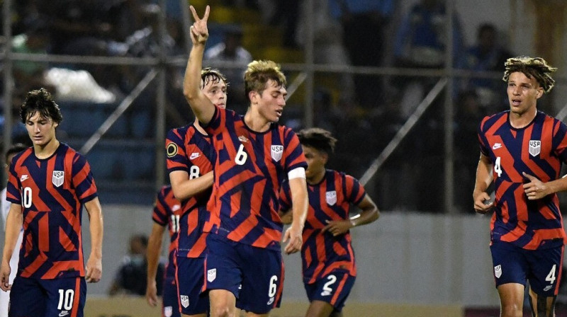 ASV U20 futbolisti. Foto: AFP/Scanpix