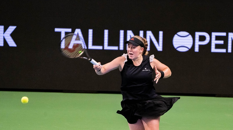 Aļona Ostapenko. Foto: Karl Toomsoo / Estonian Tennis Association