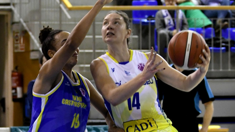 Paula Strautmane: ceļazīme uz Eiropas kausa "play-off". Foto: Sedis Basquet