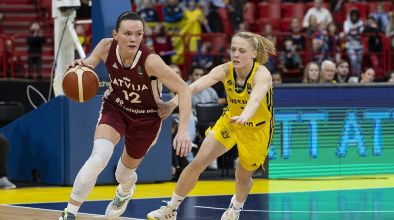 Anete Šteinberga 2023. gada 12. februārī. Foto: EuroBasket Women