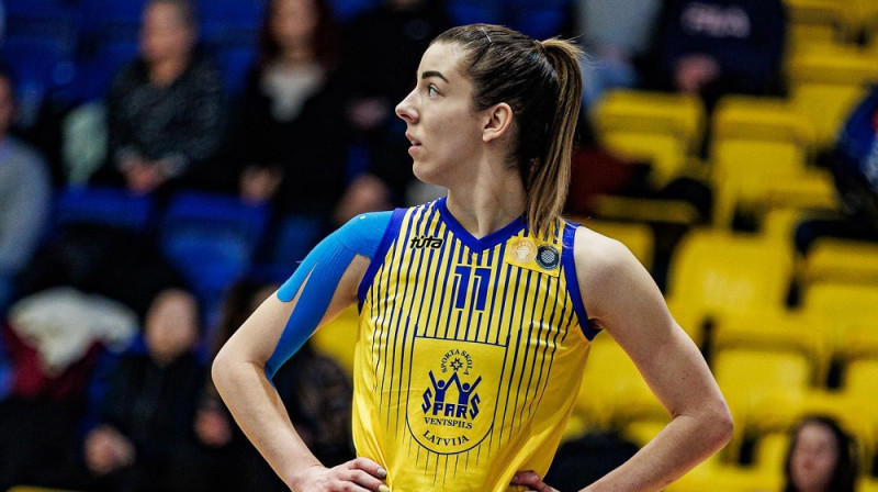 Annija Zvirgzdiņa 2023. gada 18. martā. Foto: LSBL