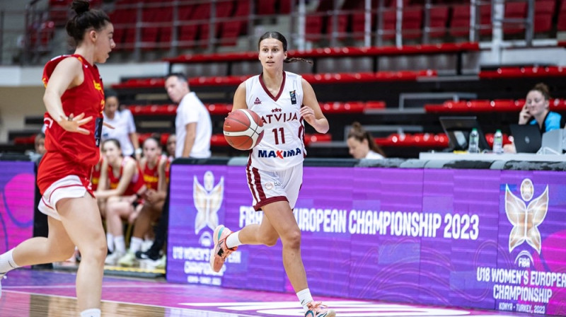 Kate Kondratjeva 2023. gada 1. jūlijā. Foto: FIBA