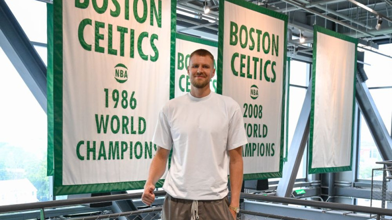 Kristaps Porziņģis. Foto: Boston Celtics