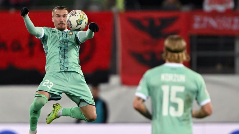 Baltkrievijas futbola izlase. Foto: AFP/Scanpix