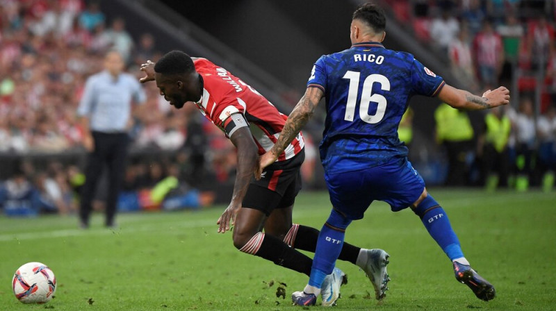 Kadrs no "Athletic" un "Getafe" mača. Foto: AFP/Scanpix