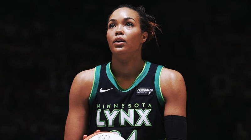 Nafisa Koljera 2024. gada 18. oktobrī. Foto: Minnesota Lynx