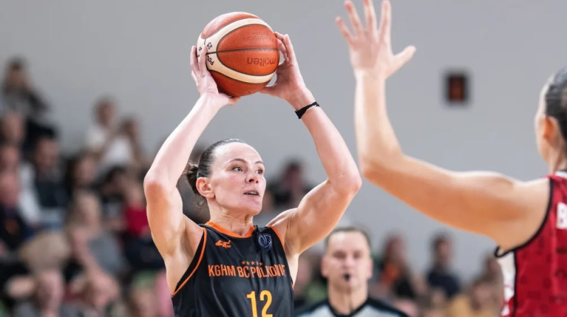 Anete Šteinberga 2024. gada 29. oktobrī. Foto: EuroLeague Women