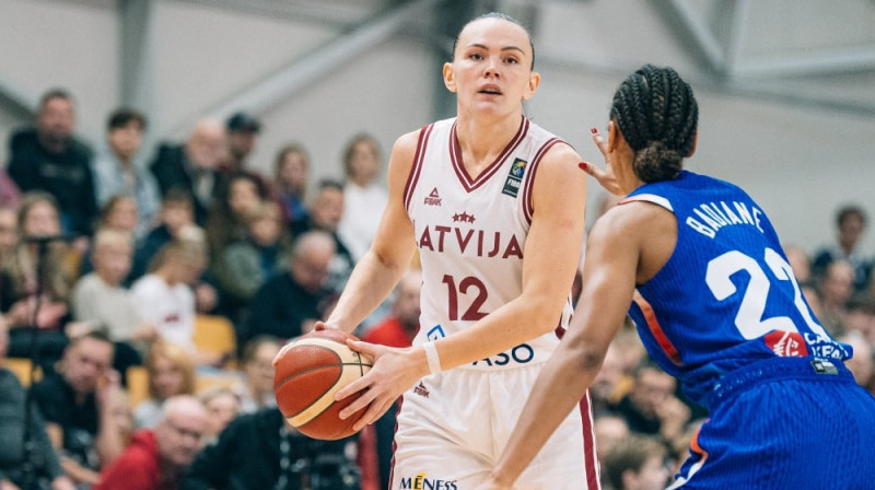 Anete Šteinberga 2024. gada 10. novembrī. Foto: Mikus Kļaviņš, FIBA