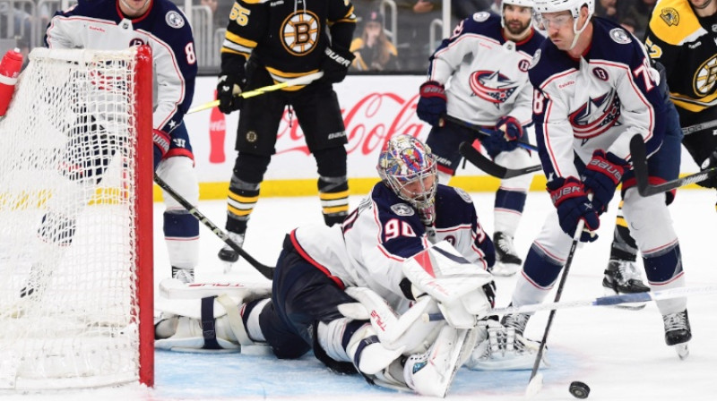 Elvis Merzļikins. Foto: USA TODAY Sports via Reuters Connect/Scanpix