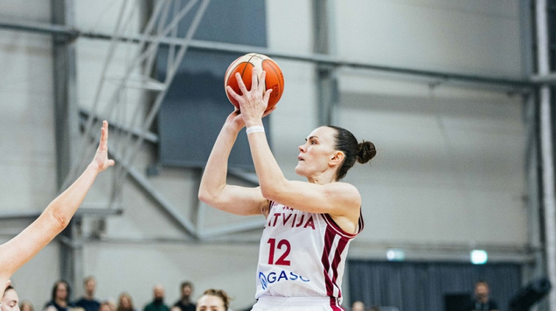 Anete Šteinberga. Foto: Mikus Kļaviņš, FIBA