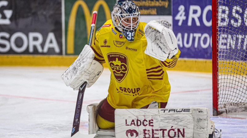 Gustavs Grigals. Foto: HK Dukla Trenčín
