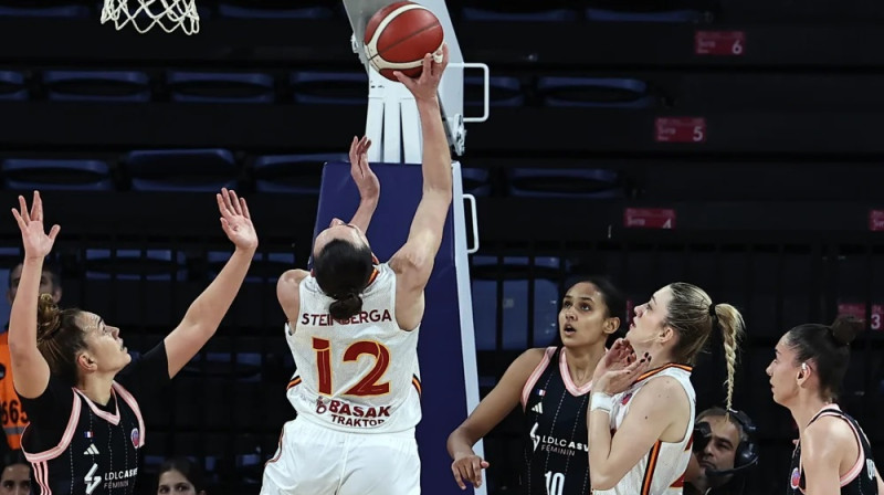 Anete Šteinberga 2025. gada 9. janvārī. Foto: EuroCup Women