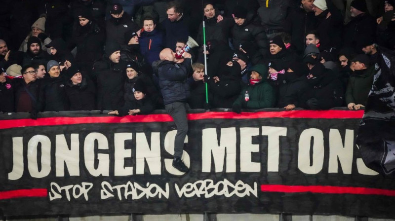 Amsterdamas "Ajax" fani Foto: AFP/Scanpix