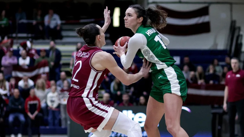 Anete Šteinberga 2025. gada 9. februārī. Foto: FIBA