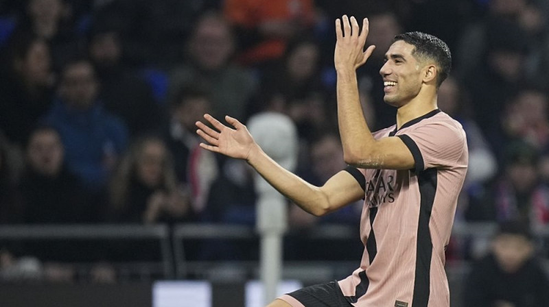 Ašrafs Hakimi Foto: AP/Scanpix