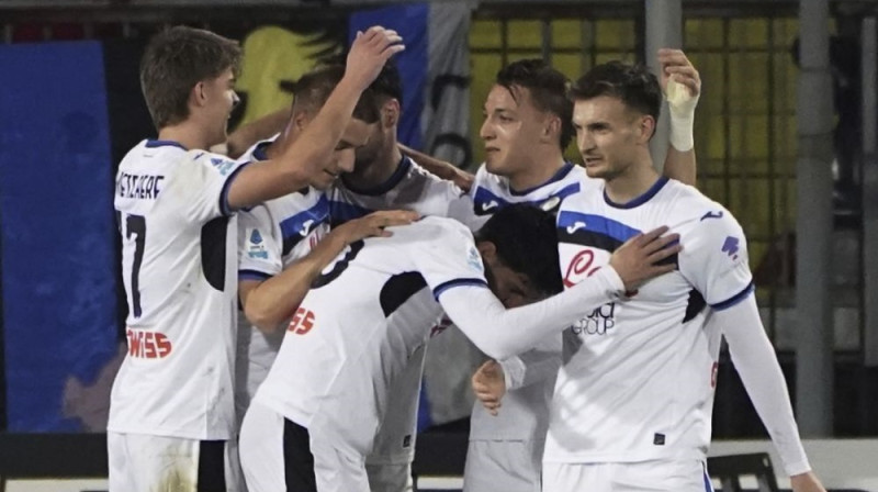 "Atalanta" futbolisti Foto: AP/Scanpix