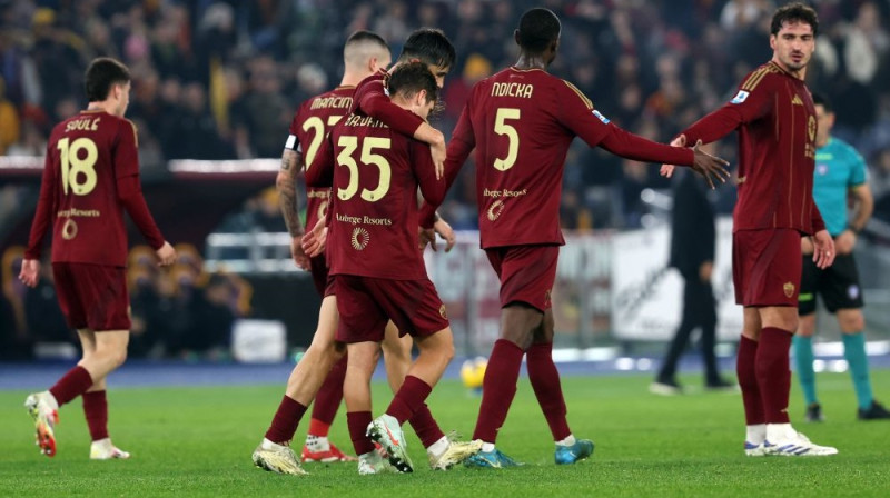 "Roma" futbolisti Foto: ZP/Scanpix