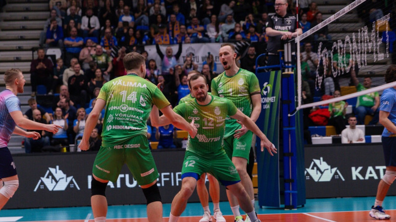 Veru "Barrus" volejbolisti. Foto: Britt Mäekuusk/Volley.ee
