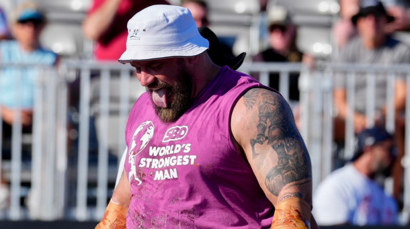 Aivars Šmaukstelis. Foto: SBD World’s Strongest Man