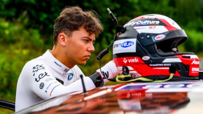 Mārtiņš Sesks. Foto: M-Sport, Secto Rally Finland, Red Bull Content Pool