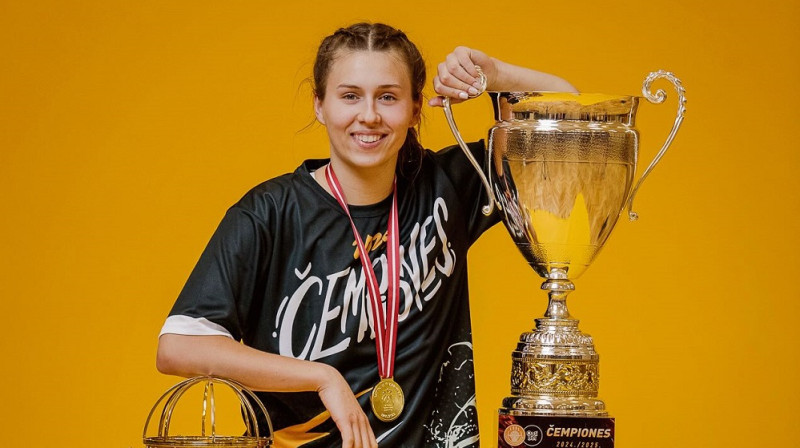 Vanesa Jasa 2025. gada aprīlī. Foto: Renārs Koris, LBS
