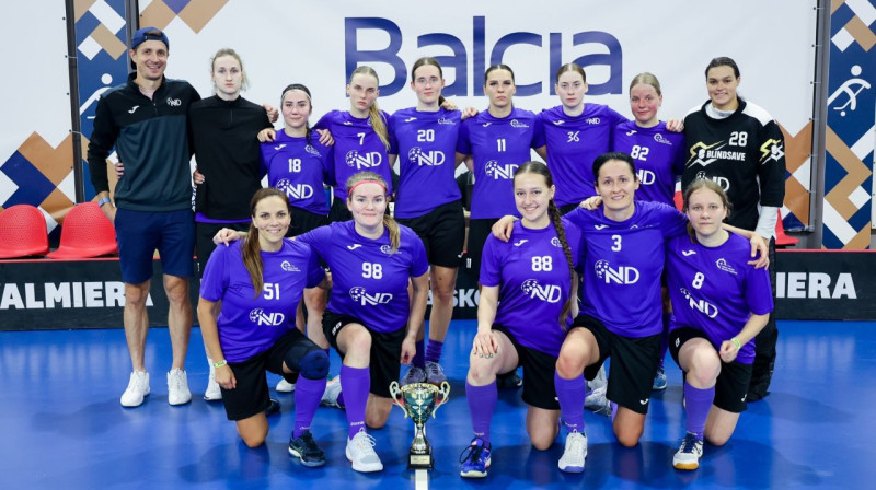 Rīgas komanda "NND/RJTC". Foto: Ritvars Raits, LFS